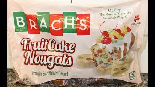 Brach’s Fruitcake Nougats Review [upl. by Llig]