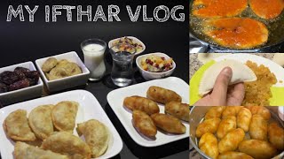 ഇഫ്‌താർ വിശേഷങ്ങൾ • fried prawns ada• fish biriyani • iftar preparation vlog [upl. by Lumbye750]