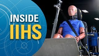 Inside IIHS Rear testing for whiplash prevention [upl. by Carpenter266]