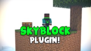 USKYBLOCK  Minecraft Plugin Tutorial GUI Challenges [upl. by Olodort]