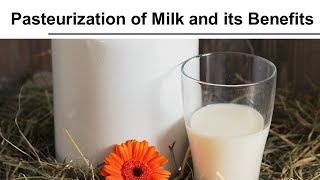 Pasteurization of Milk and its Benefits [upl. by Morrissey]