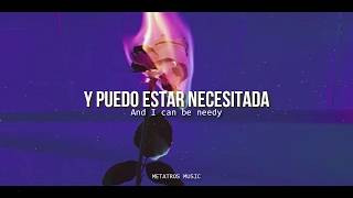 needy • Ariana Grande  Letra en Español  Ingles [upl. by Ailicec969]