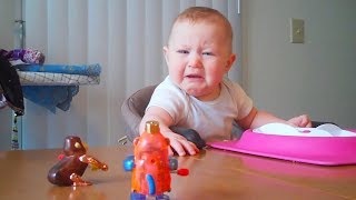 GET READY to LAUGH LIKE HELL here are FUNNY BABIES and TODDLERS  Hilarious Babies Compilation [upl. by Ayouqes]