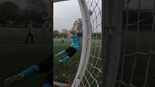 Massive save from Ollie today fatherandson goalkeepersaves yesollie [upl. by Marybelle]