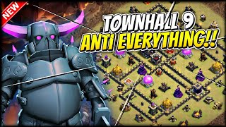 New anti everything th9 war base w copy link  Proof replays [upl. by Pich]