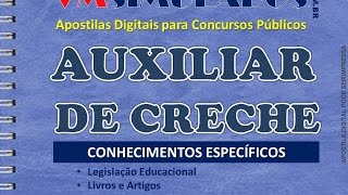 SIMULADO AUXILIAR DE CRECHE2024  QUESTÕES DE PROVAS DE CONCURSOS PÚBLICOS [upl. by Repsihw244]