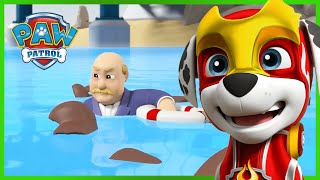 Mighty Pups save Adventure Bay from Harold Humdinger  PAW Patrol  Cartoons for Kids Compilation [upl. by Allyson]