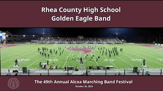 Rhea County High School  Alcoa Marching Band Festival October 26 2024 [upl. by Nysila475]