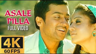 Asale Pilla 4k 60FPS Video Song Ghatikudu Movie Suriya  Nayanthara [upl. by Lig]