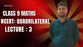 Class 9  Quadrilateral  NCERT  Ch8  All Theorem [upl. by Eciralc725]