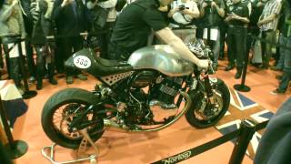 The Norton Domiracer running at Motorcylelive 2014 [upl. by Nnairet109]