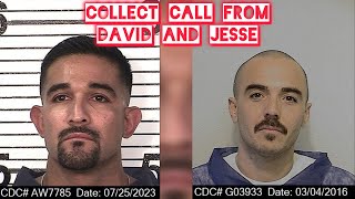 PHONE CALLS FROM LIFERS IN PRISON  COLLECT CALL FROM DAVID LOPEZ AND JESSE NAVA CENTINELA STATE [upl. by Sankaran]