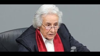 Anita LaskerWallfisch AuschwitzÜberlebende erinnert im Bundestag an die Gräuel der Nazis [upl. by Lladnew]