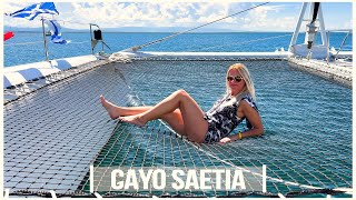 Come Along On a Catamaran Adventure in Cubas Cayo Saetia [upl. by Maxima]