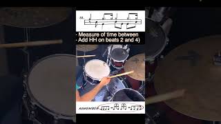 Beginning Jazz Drumming  Kick amp Snare Comping  Exercise 88 drumexercise jazzdrums drummer [upl. by Regor]