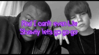 Justin Bieber ft Sean Kingston Shawty Lets Go Lyrics  HQHD Maria Ozawa [upl. by Siblee337]