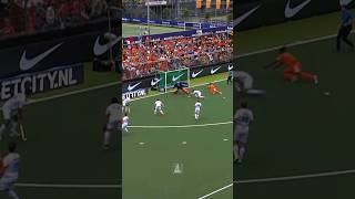 Hockey Best skills amazing finish goal hockeyindia orangehockeynetherlands fieldhockey shorts [upl. by Oinegue531]