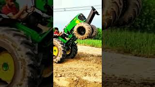 Nishu Deshwal 🔥 John Deere tractor stunt ☠️ modified John Deere💚johndeerenishudeswalstunt [upl. by Harmon]