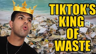 The UNFUNNIEST tiktoker WASTES food  wasil daoud amp topper guild Tiktok cringe Part 1 [upl. by Adnotal]