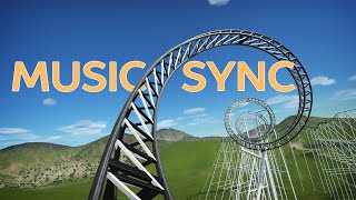 Music Synchronized Roller Coaster Front Seat POV [upl. by Atiuqaj]