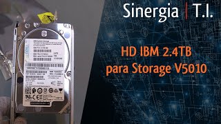 HD 24TB SAS 10K 12Gb para Storage IBM System Storwize V5010 Gen 2 FRU 01YM203 MTM 2078124 [upl. by Aranahs]