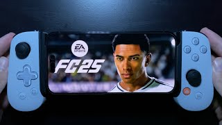 EA Sports FC 25 PS Remote Play Backbone One Gameplay [upl. by Odlanar]