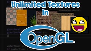 UNLIMITED textures in your Shaders OpenGL tutorial [upl. by Nyltiac]