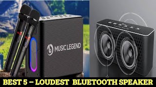 Top 5 Best Loudest Bluetooth Speaker 2024 [upl. by Lajet412]