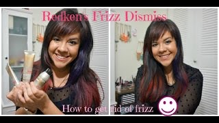 How to get rid of frizz with the new Redken Frizz Dismiss [upl. by Bowra]