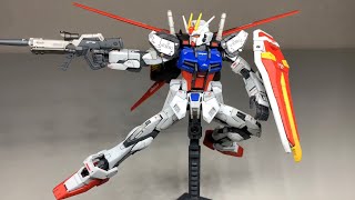 RG Aile Strike GUNDAM by BANDAI optional decal amp super clear matt [upl. by Makell11]