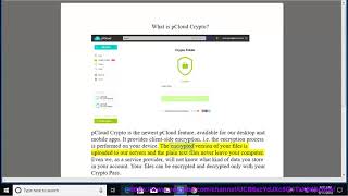 What is pCloud Crypto [upl. by Nylemaj809]