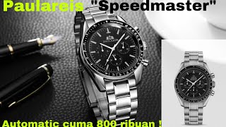 Paulareis Automatic ⭐️ Speedmaster 800 ribuan  ⭐️ Omega Homage [upl. by Clara]