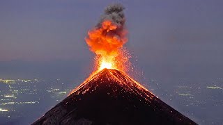 5 Stunning Volcano Eruptions Caught On Camera [upl. by Trenton95]