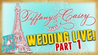 Tiff amp Case Wedding Live Stream PART 1 [upl. by Yeknarf167]