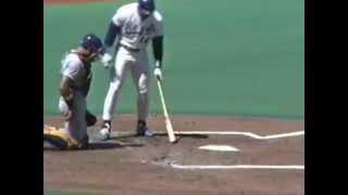 Bo Jackson hits Home Run Aug 26 1990 Kansas City Royals [upl. by Wenona]