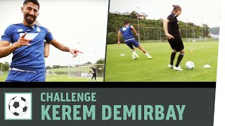 ParcoursDuell vs Kerem Demirbay I TSG Hoffenheim I FußballChallenge I Kickbox [upl. by Eirrehc]