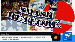 SUPER SMASH BROS ULTIMATE  FAIRE UN SMASH MÉTÉORE [upl. by Spancake]