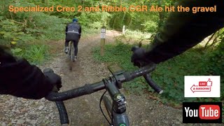 Specialized Creo 2 and Ribble CGR ALe hit the gravel [upl. by Semreh938]