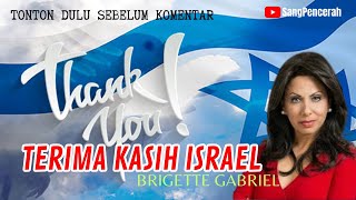 MENGAPA BRIGITTE GABRIEL BERTERIMA KASIH KEPADA ISRAEL  Israel vs Hizbullah  Terjemahan Indonesia [upl. by Madaih243]