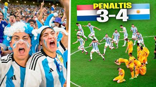 ASÍ VIVIMOS los PENALTIS del ARGENTINA  HOLANDA en el CAMPO [upl. by Matronna127]