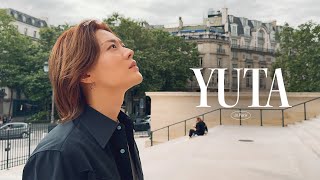 YUTA in Paris🇫🇷  Louis Vuitton Mens Spring Summer 2025 Show Behind [upl. by Ama40]