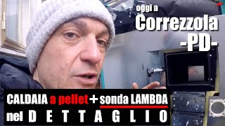 Caldaia a pellet  sonda lambda VEDIAMO I DETTAGLI [upl. by Sivad]