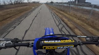 2023 Yamaha Yz85 Canal Ride [upl. by Lainad]