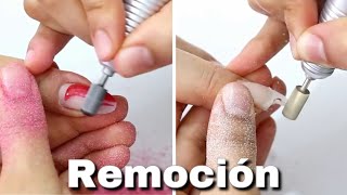 CLASE 16 Como QUITAR UÑAS de GEL 💅🏻 Para NUEVA APLICACIÓN [upl. by Nueoht680]