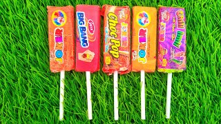 New Some Lots of Candy Lollipops and Sweets Unpacking  ASMR  Satisfying Video [upl. by Nonnarb]