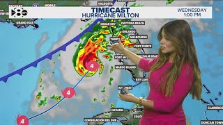 Hurricane Milton tracker Latest forecast category path spaghetti models Tuesday [upl. by Faun]