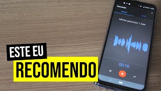 O melhor GRAVADOR DE VOZ para Android [upl. by Macfadyn]