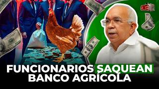 FILTRAN FUNCIONARIOS SAQUEAN BANCO AGRÍCOLA EN MONTE PLATA CON GALLINAS FANTASMAS [upl. by Ateuqirne6]