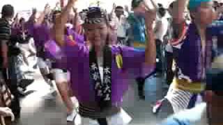 阿波踊り Awa Odori Dance in Tokushima GenkiJapannet [upl. by Nosredneh]