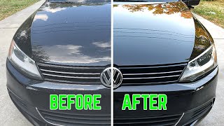 Complete Car Detail and Ceramic Coating Volkswagen  How To [upl. by Cralg855]